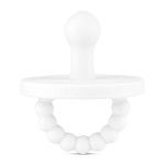 Ryan & Rose Cutie PAT Pacifier Teether (Bulb, White)