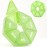 Weekly Pill Organizer, 2 Pack Portable Pill Box Medicine case 6 Colors (Seven Day) New Edition for Vitamin/Fish Oil/Pills/Supplements-Arthritis Friendly (Green)