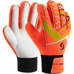 Sportout Kids Goalkeeper Gloves, Soccer Goalie Gloves with Double Wrist Protection and Non-Slip Wear Resistant Latex Material to Prevent Injuries