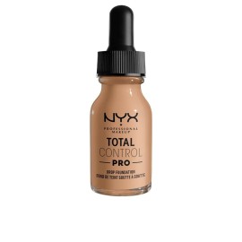 NYX PROFESSIONAL MAKEUP Total Control Pro Drop Foundation, Skin-True Buildable Coverage - Medium Olive
