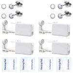 SLVIEKAE Ear Piercing Kit, Disposable Ear Piercing Gun Preloaded CZ Earring Studs, Body Piercing Kits for Your Own Use at Home (Pink)