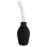Abyclean Anal Douche Enema Bulb Vaginal Douche Enema Cleaner for Womens or Mans Health (310ml Black and Transparent)