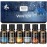 CAKKI Winter Essential Oils Set - 6 Scents for Diffusers, Candles, Soaps, Gifts