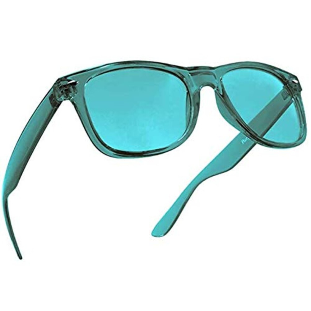 PURPLE CANYON Aqua Color Therapy Glasses for Chakra Healing, Chromotherapy, and Mood