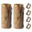 R.SASR Upgraded Tactical Drawstring Molle Water Bottle Holder Tactical Pouches (TAN-2-4)
