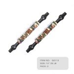 INNSTAR Resistance Bands Accessories Exercise Bands AttachmentFitness Handles, Workout Bar for Home Gym (Bench Press Band Camo Green-10 Inches)