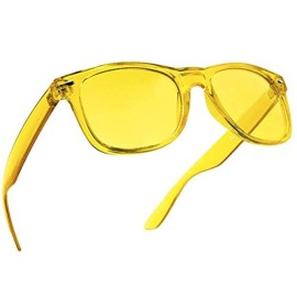 PURPLE CANYON Yellow Color Therapy Glasses for Chakra Healing, Chromotherapy, and Mood