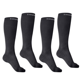 CompressionZ 30-40 mmHg Knee High Compression Socks Men & Women | Support Stockings for Travel, Nurses and Athletes
