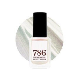 786 Cosmetics Breathable Nail Polish - Award-Winning Halal, Vegan, Cruelty-Free, 21-Free, Fast-Drying (Bahrain)
