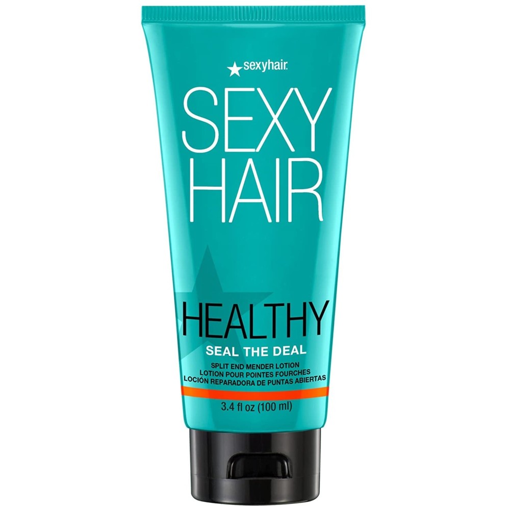 SexyHair Healthy Seal the Deal Split End Mender Lotion, 3.4 Oz, Mends Split Ends, All Hair Types