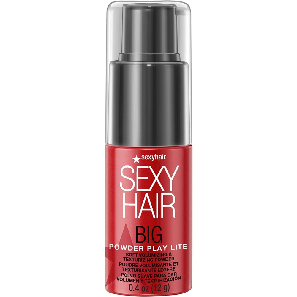 SexyHair Big Powder Play Lite Soft Volumizing & Texturizing, 0.4 Oz | Up to 50% More Volume | Lightweight | Invisible