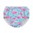 Green Sprouts Baby Girls Pull-Up Reusable and Toddler Swim Diaper, Aqua Palm Flamingos, 3-4T US