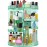 HEMTROY 360 Degree Rotating Makeup Organizer, Extra Large Capacity Organizador De Maquillaje, Removable DIY 7 Layers Cosmetics Organizer, Acrylic Perfume Organizer for Vanity Countertop (Green)