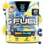 G Fuel aDrive Energy Drink Powder, Pre Workout Caffeine Mix for Gaming, Sugar Free Focus Amino, Vitamin + Antioxidants, 9.9oz (Blueberry & Lemonade, 40 Servings)