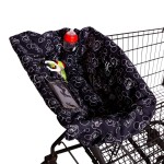 Disney Baby by J.L. Childress Shopping Cart & High Chair Cover for Baby, Kids, & Toddler - Cover for Grocery Carts & Restaurants, for Boys & Girls, Universal Fit - Mickey Mouse, Black