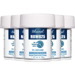 Ebanel 5% Lidocaine Numbing Cream, Pain Relief Cream Burn Itch Cream, 5-Pack Topical Anesthetic Lidocaine Cream Maximum Strength with Vitamin E for Local and Anorectal Uses, Hemorrhoid Treatment