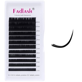 Lash Extension C D Curl Ellipse Eyelash Extensions .15 .20mm Flat Lashes Matte Single Lashes Classic Eyelash Extensions Individual Lashes (0.15-C, 12mm)