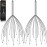 Asqraqo Stocking Stuffers, 2 Pack Scalp Massagers, 20 Fingers Hand-held Massage Tingle, Head Massagers for Deep Relaxation, Stress Relief and Hair Stimulation Christmas Presents