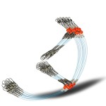 YOTO Fishing Leaders,Saltwater Tackle Rig with Swivels Snap, High-Strength Fishing Wire Gear Equipment for Lures Bait Or Hooks,1Arm and 2Arm