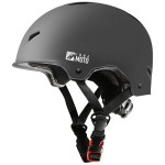 Skateboard Helmet for Adults - Adjustable Certified Safety Adults Helmet for Skateboarding Bike Bicycle Scooter Cycling Skate Skating Multisport Helmets for Women Men Boys Girls Kids Youth