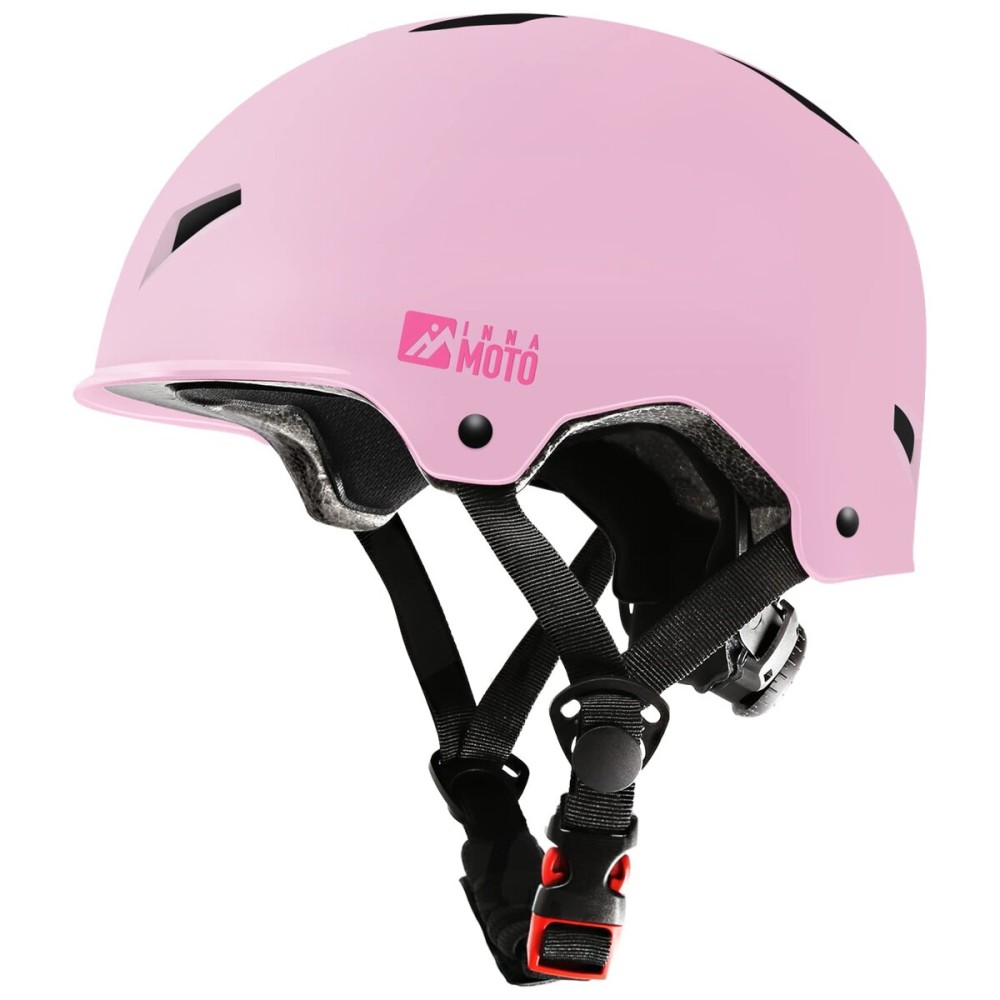 Skateboard Helmet for Adults - Adjustable Certified Safety Adults Helmet for Skateboarding Bike Bicycle Scooter Cycling Skate Skating Multisport Helmets for Women Men Boys Girls Kids Youth