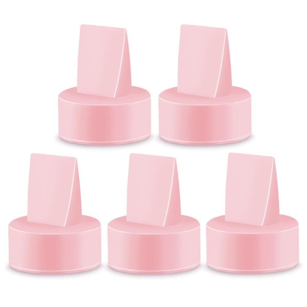 Maymom Duckbill Valves Compatible with Spectra S1 S2 9 Plus Dew 350 Not Original Spectra Pump Parts S2 Accessories Replace Valve (Pink, 5ct)