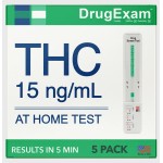 5 Pack - DrugExam Marijuana Test. Cannabinoids Testing Test. Rapid Test Dip Cards. Individually Packed.Detailed Instructions Included. Easy to Use.