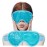Cooling Eye Mask with Gel Bead, Reusable Cold Compress Ice Pack Sleeping Eye Cooling Pads for After Eyelid Surgery, Puffiness, Puffy Eyes, Headache, Migraine Relief(Blue)
