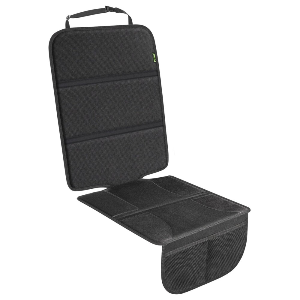 PIDO Car Seat Protector Under Baby Car Seat with Thick Padding, Carseat Pads Cover Mat for Kids, Waterproof Material and Non-Slip Base - Universal Fit for Leather and Fabric Upholstery