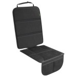 PIDO Car Seat Protector Under Baby Car Seat with Thick Padding, Carseat Pads Cover Mat for Kids, Waterproof Material and Non-Slip Base - Universal Fit for Leather and Fabric Upholstery