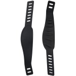 2 PCS Exercise Bike Pedal Straps, Heavy Duty Adjustable Length Universal Pedal Strap Fits Most Bike Pedals Exercise Bike Bicycle Cycle for Home or Gym (style2)