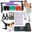 Goocrun Portable Pilates Bar Kit with Resistance Bands for Men and Women - Home Gym, Workout Kit for Body Toning - with Fitness Poster and Video