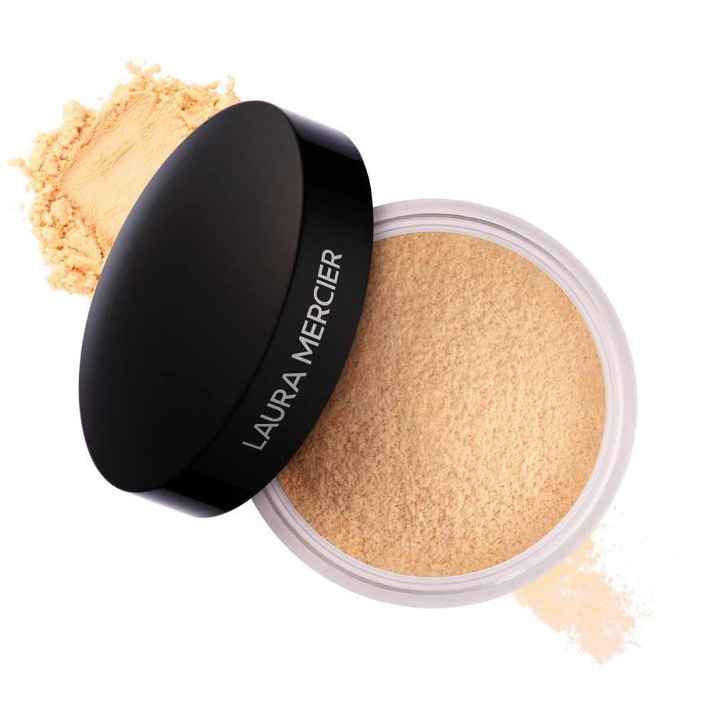 Laura Mercier Translucent Loose Setting Powder, Medium Skin Tones, Translucent Honey