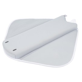 Ubbi Cushioned Elbow Rest, Non-Slip, Baby and Toddler Bath Time Must Have Accessory for Parents, Included Pockets for Bath Supplies Storage, Gray Stingray