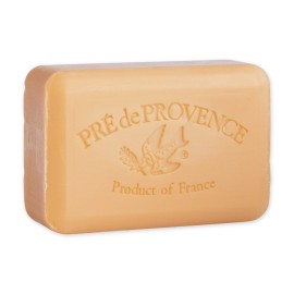 Pre de Provence Artisanal Soap Bar, Enriched with Organic Shea Butter, Natural French Skincare, Quad Milled for Rich Smooth Lather, 8.8 Ounce, Persimmon