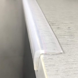 Angloria Edge Protector 100% Silicone, Baby Proofing Clear Table Corners Guards, Pre-Taped Adhesive Soft for Kids Proof Safety, Wall Furniture Bumper