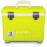Engel UC13 13 Quart Leak-Proof, Air Tight, Drybox Cooler and Small Hard Shell Lunchbox for Men and Women in Yellow High-Visibility