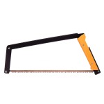 AGAWA - BOREAL24-24 Inch Folding Saw with All-Purpose Saw Blade - Camping Gear For Hiking, Fishing, Hunting, Bushcraft & Survival Kit (Black Frame/Yellow Handle)