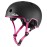 TurboSke Skateboard Helmet, BMX Helmet, Multi-Sport Helmet, Bike Helmet for Kids, Youth, Men, Women (Black&Pink, S/M (20.5-22.8))