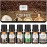 Coffee Essential Oils Set for Diffuser, 6 x10ml, Cakki Fragrance Oils Gift Set with Mocha, Latte, Cappuccino, Hot Chocolate, Vanilla, Oatmeal Latte. for Candle Making