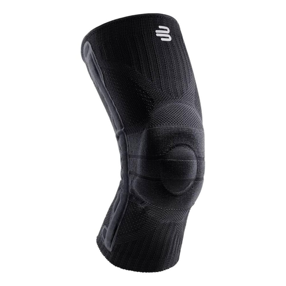 Bauerfeind Sports Knee Support - Knee Brace for Pain Relief and Stabilization - Patellar Knee Pad for Enhanced Support - Targeted Compression - Lightweight & Durable (All Black, XS)
