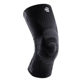 Bauerfeind Sports Knee Support - Knee Brace for Pain Relief and Stabilization - Patellar Knee Pad for Enhanced Support - Targeted Compression - Lightweight & Durable (All Black, XS)
