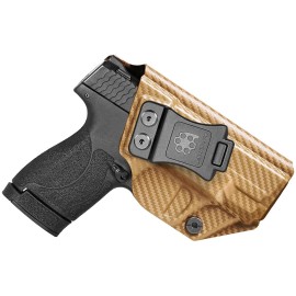 S&W M&P Shield Plus Holster IWB Kydex Holster Fit: Smith & Wesson M&P Shield Plus / M2.0 / M1.0-9mm/.40 S&W 3.1 Barrel - Inside Waistband Concealed Carry - Adj. Cant & \'Posi-Click\' Retention, US Made