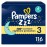 Pampers ZZZ Overnight Diapers, Size 3 (16-28 lbs), 116 Count, Nighttime Protection Disposable Baby Diaper, Night Time Leak and Skin Protection