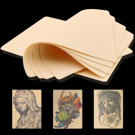 Tattoo Skin Practice - Jconly 20 Sheets 86 Double Sides Fake Skin, Microblading Eyebrows or lips to Practice Skin for Beginners and Experienced,Tattoo Supplies