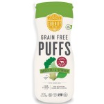Serenity Kids 6+ Months Grain Free Puffs Toddler & Baby Snack | No Added Sugar, Gluten & Rice Free, Allergen Free | Made with Organic Cassava, Veggies, and Herbs | Broccoli & Spinach | 1 Count