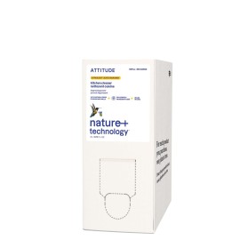 ATTITUDE Kitchen Cleaner Spray Refill, EWG Verified, Powerful Degreaser, Cuts Grease & Grime, Plant-Based & Vegan, Citrus Zest Scent, 67.6 Fl Oz