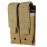 FRTKK Tactical Single/Double Pistol Mag Pouch Outdoor Molle Open-Top Magazine Pouch for Glock M1911 92F