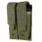 FRTKK Tactical Single/Double Pistol Mag Pouch Outdoor Molle Open-Top Magazine Pouch for Glock M1911 92F