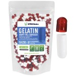 XPRS Nutra Size 2 Empty Capsules - 500 Count Empty Gelatin Capsules - Pills DIY Capsule Filling - Pure Bovine Pill Gel Caps for Do-It-Yourself Supplements (Clear Red/White)
